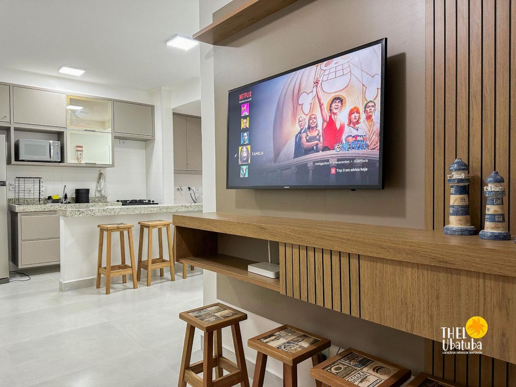 Thel - Apto 35/b, Ibiza - Grande Apartamento Ubatuba